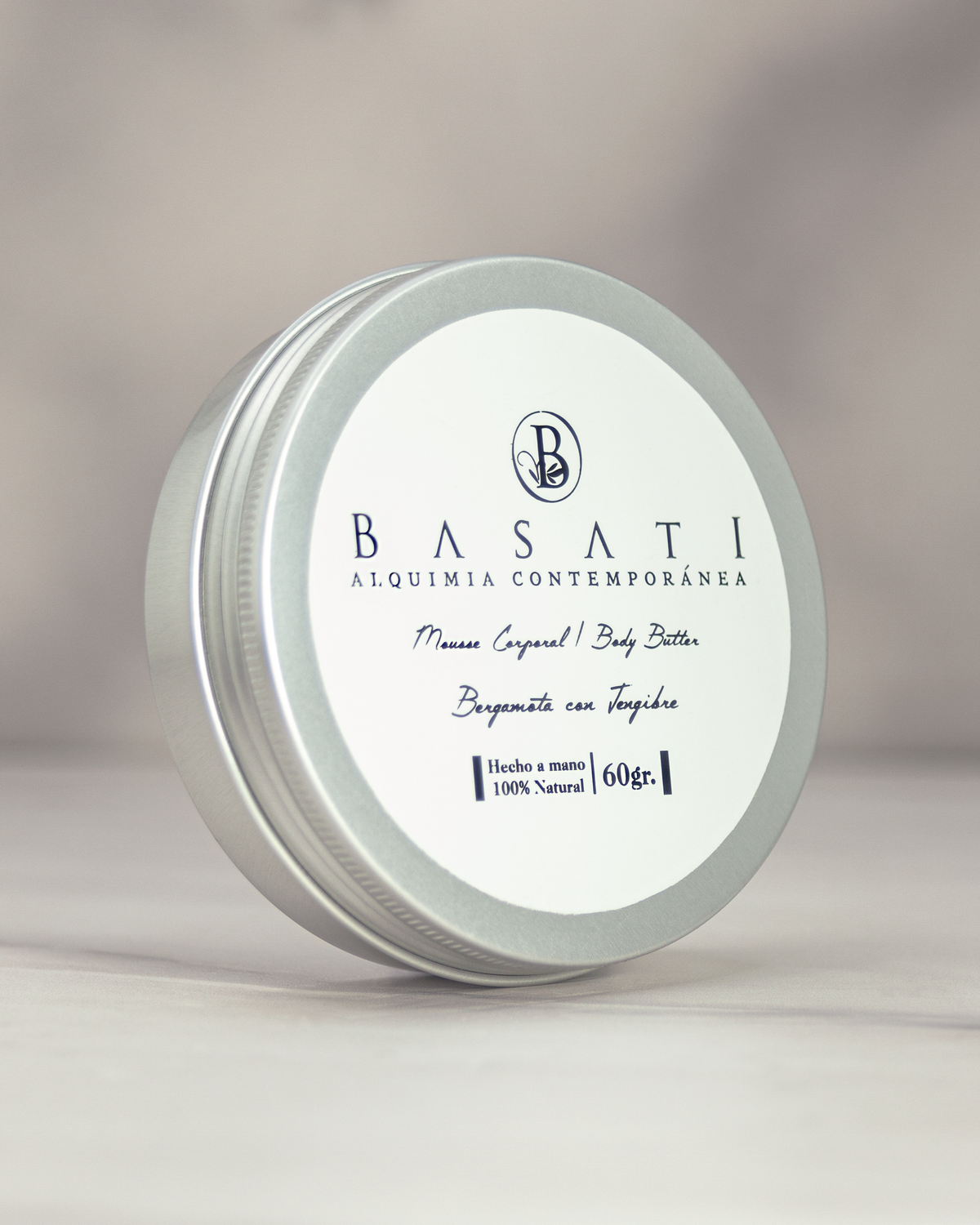Mousse Corporal Bergamota y Jengibre 60g
