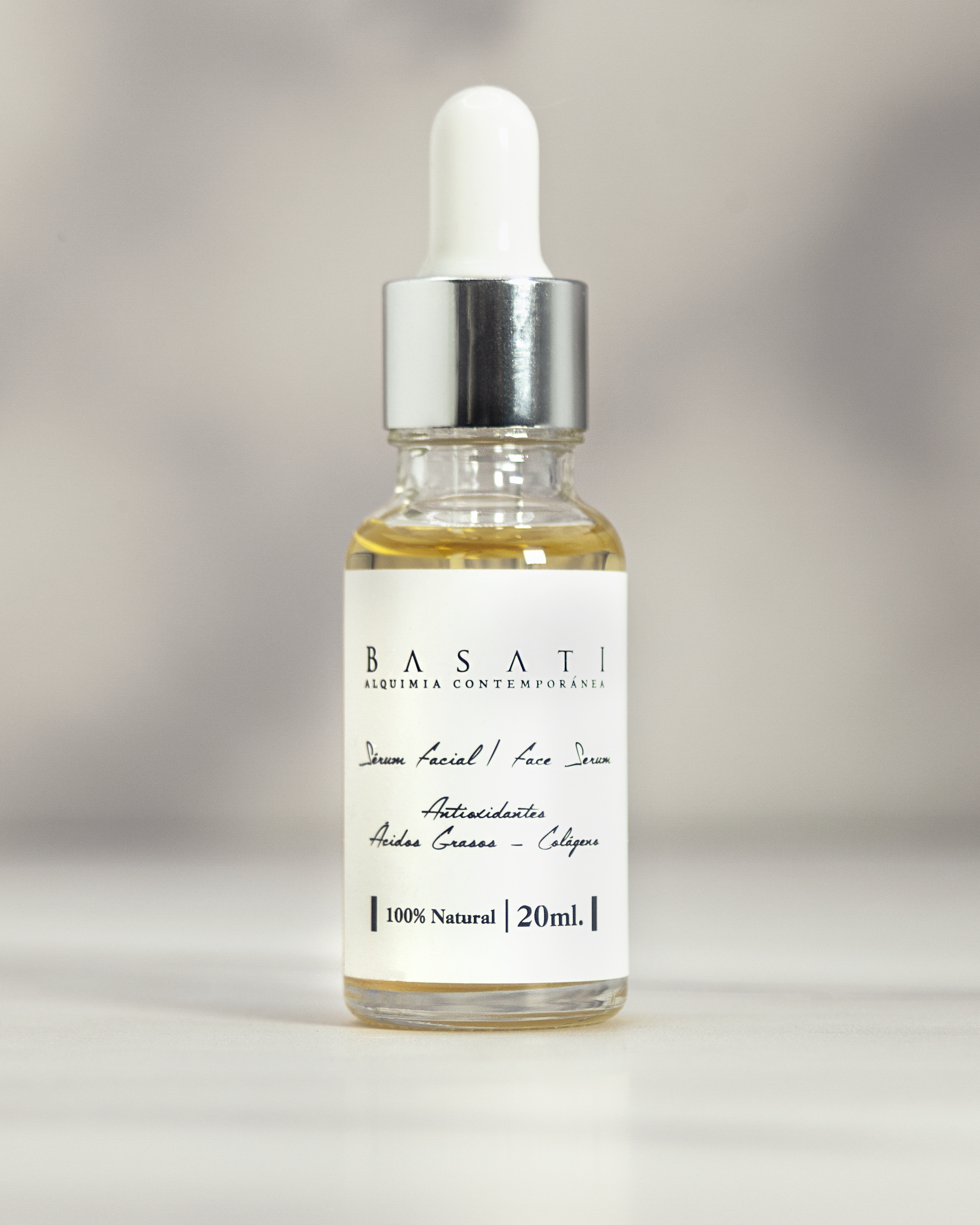 Sérum Facial con Antioxidantes-Ácidos Grasos Esenciales-Colágeno, 20ml