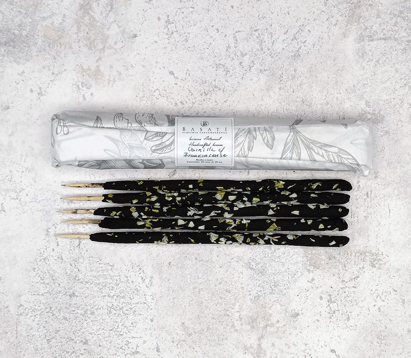 Paquete de Incienso Natural de Vainilla con Frankincense