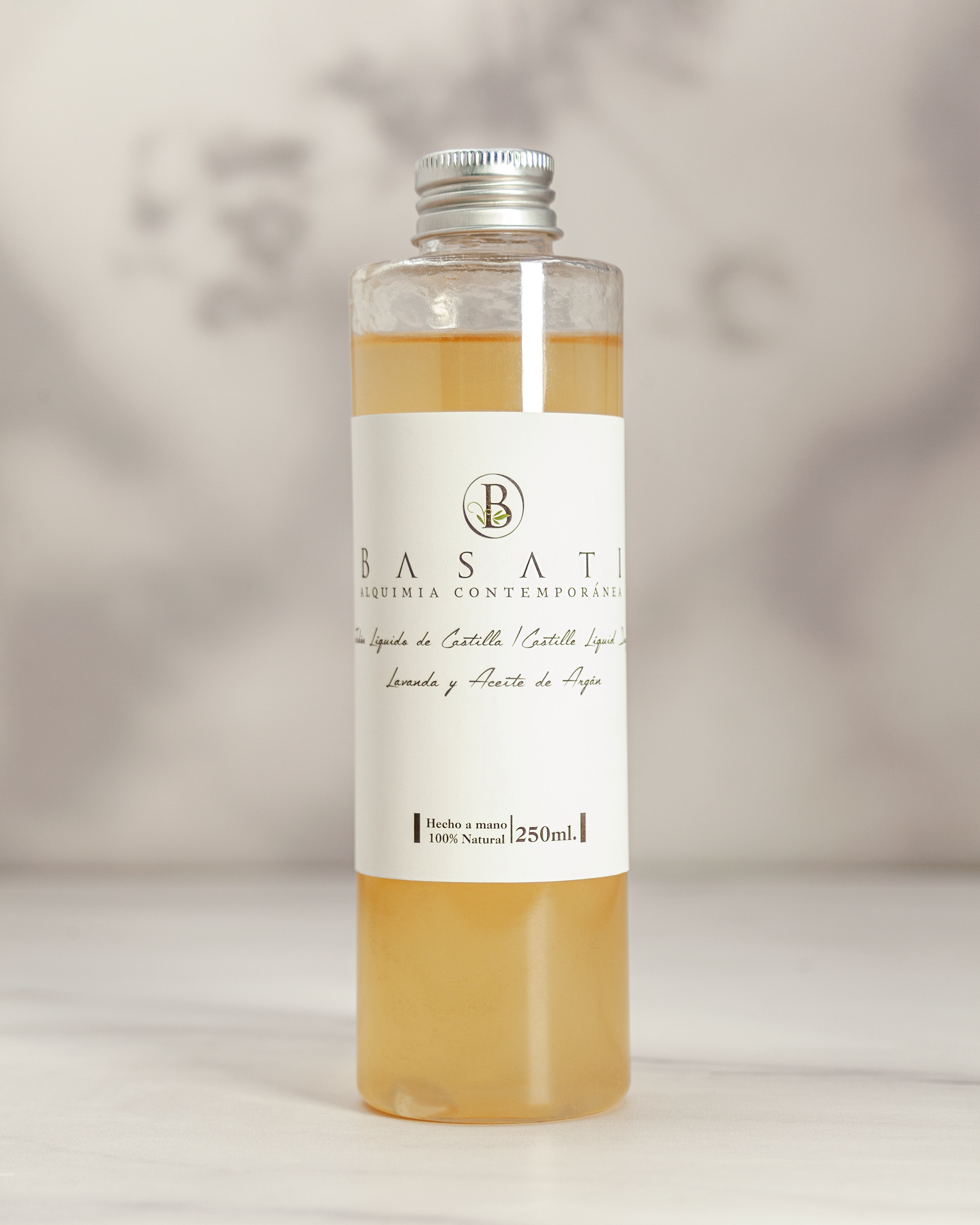 Jabón Líquido de Castilla con Lavanda y Aceite de Argán, 250ml