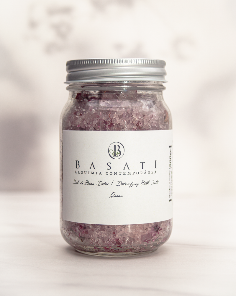 Sal De Baño Detox Rosas, 500g
